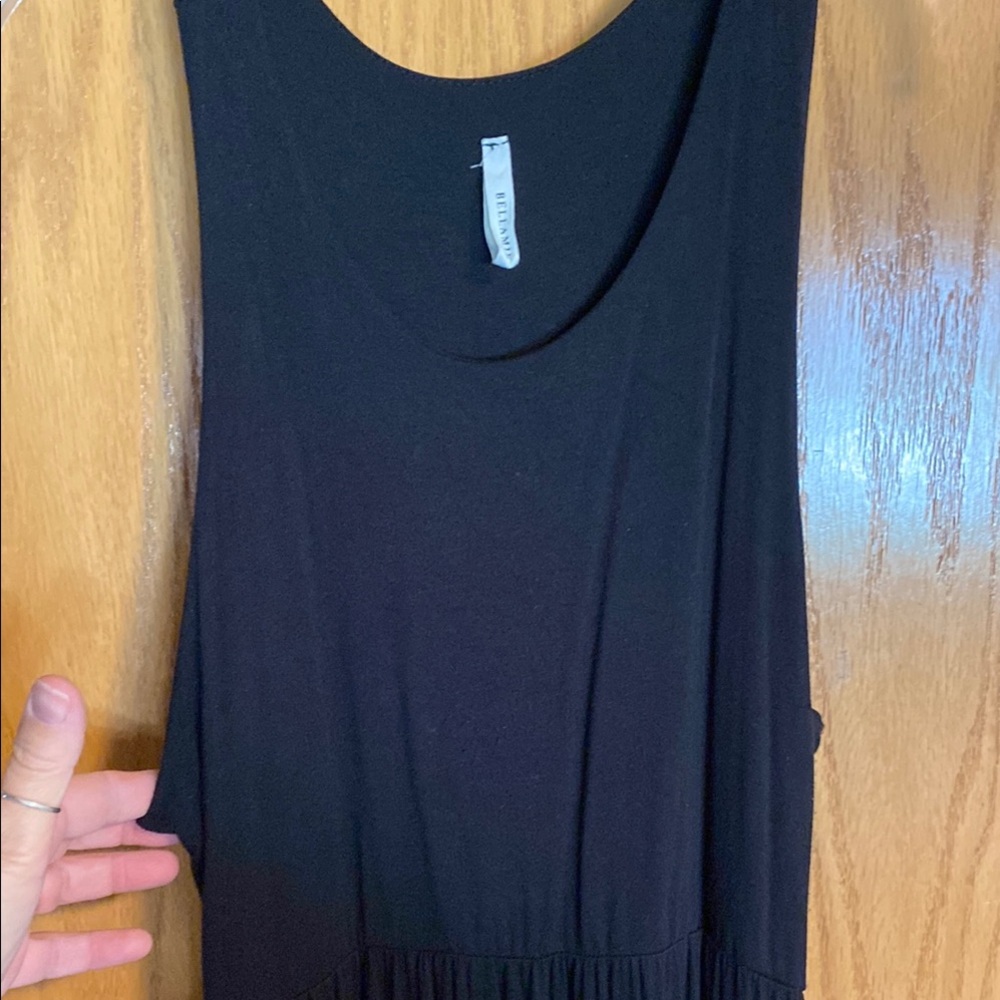 REDUCED!! XL Elegant Black Maxi Dress